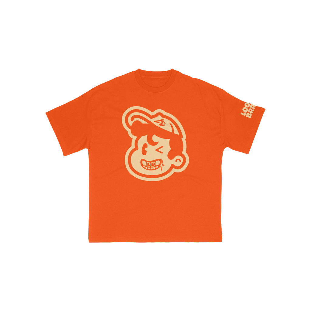 drop 006 - orange tee